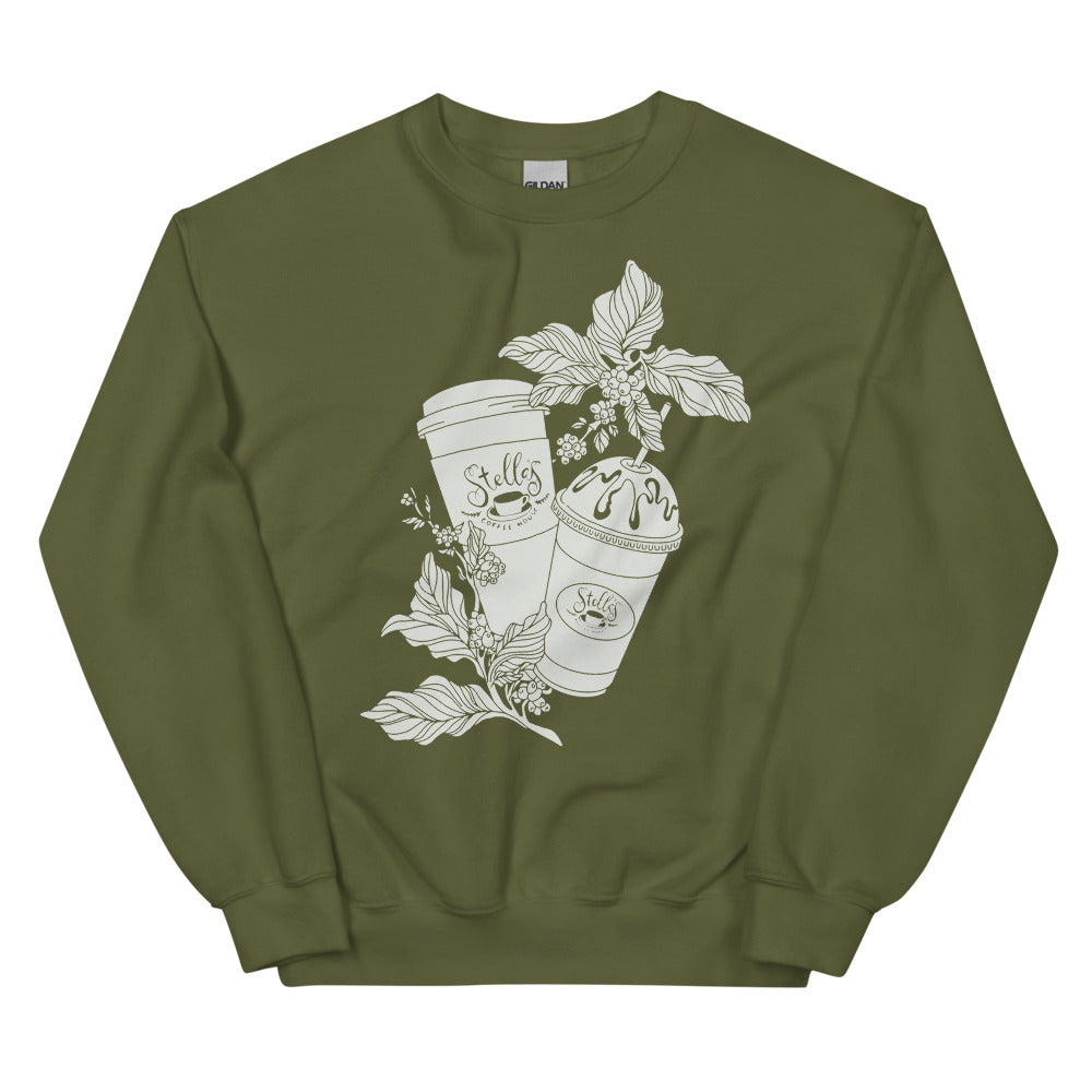 Stella's Botanical Sweatshirt – Stella's Coffee House